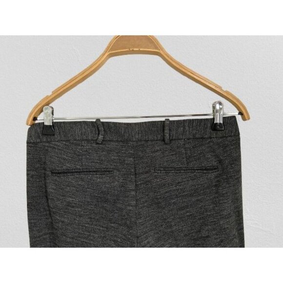 Theory Gray Slim-Fit Womens Trousers Size 6 Stretch Blend Fabric Made In Vietnam - Picture 7 of 8